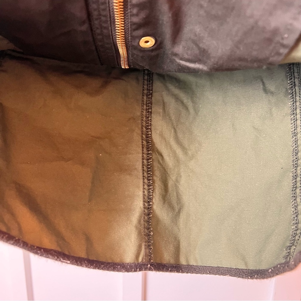 J. Crew Boyfriend Field Jacket Relaxed Fit Size XS Green Military Bella Swan y2k - Picture 7 of 8